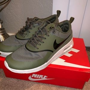 Nike Shoes - Nike Air Max Thea in olive green Nike Shoes - Nike Air Max Thea in olive green